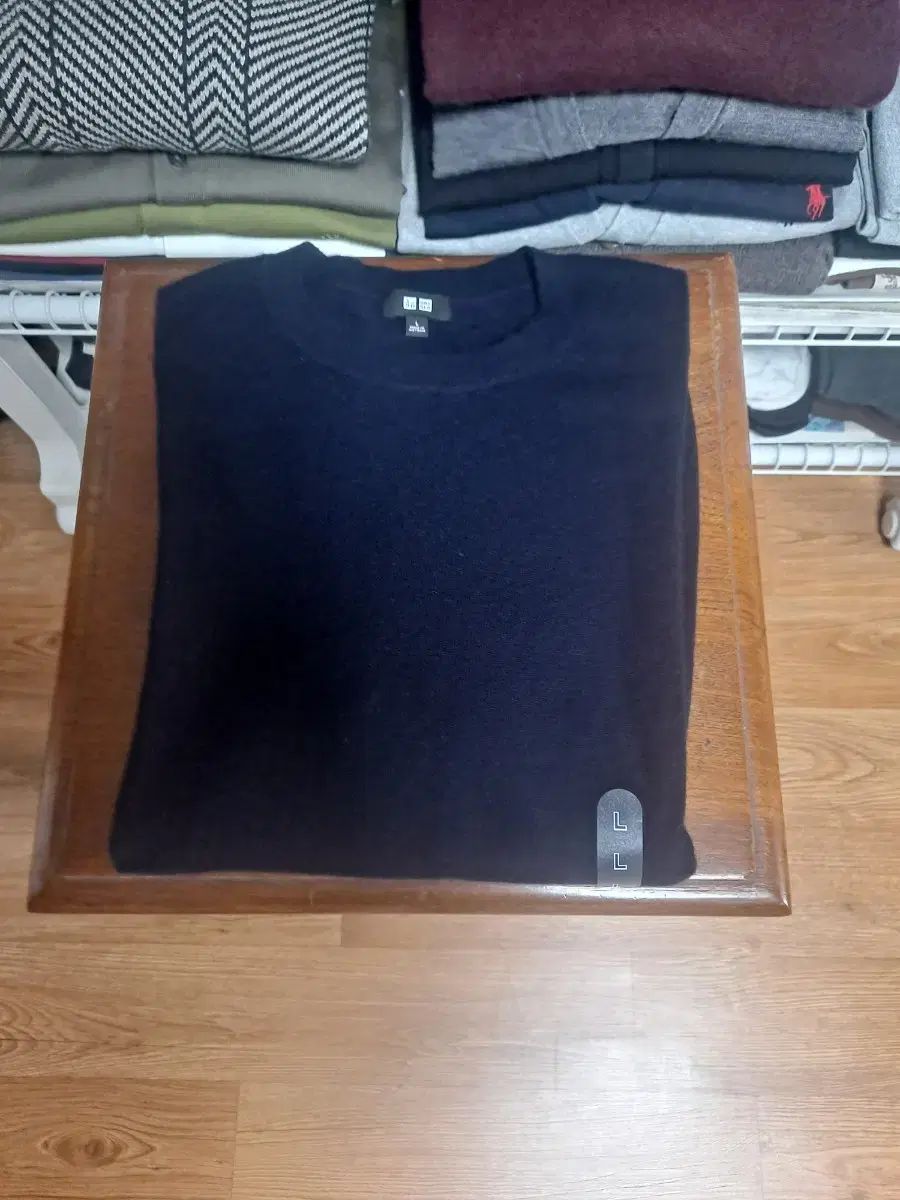 UNIQLO ユニクロ カシミア クルーネック セーター 69ネイビー