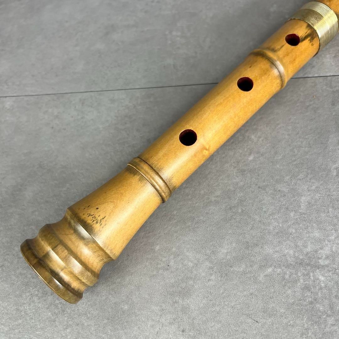 尺八　虚竹　邦山 フォローで20％割クーポン配布中】希少品 山本邦山監製 尺八 虚