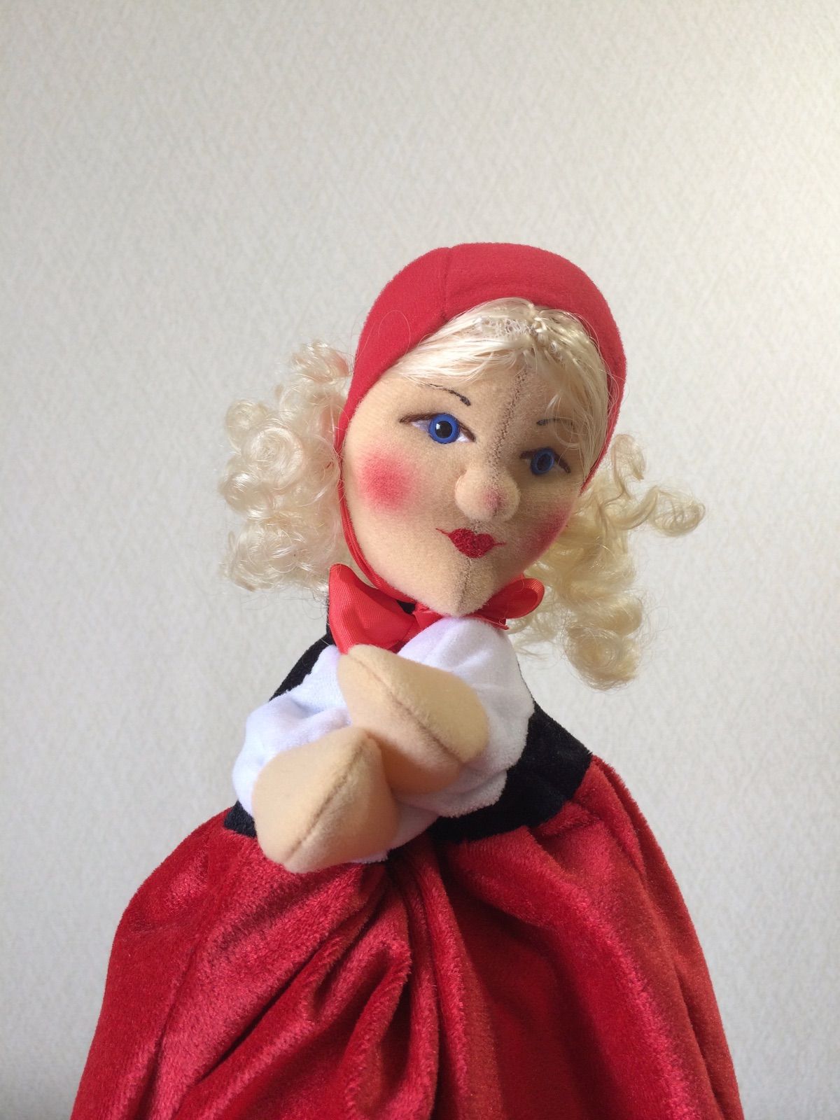 赤ずきんちゃんのハンドパペット 人形劇の人形 【KERSA】 - メルカリ