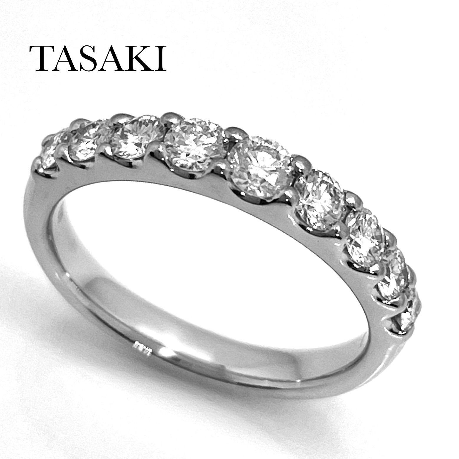 最終値下極美品TASAKI ダイヤエタニティリング1.04c 最終値下極美品TASAKI ダイヤエタニティリング1.04c