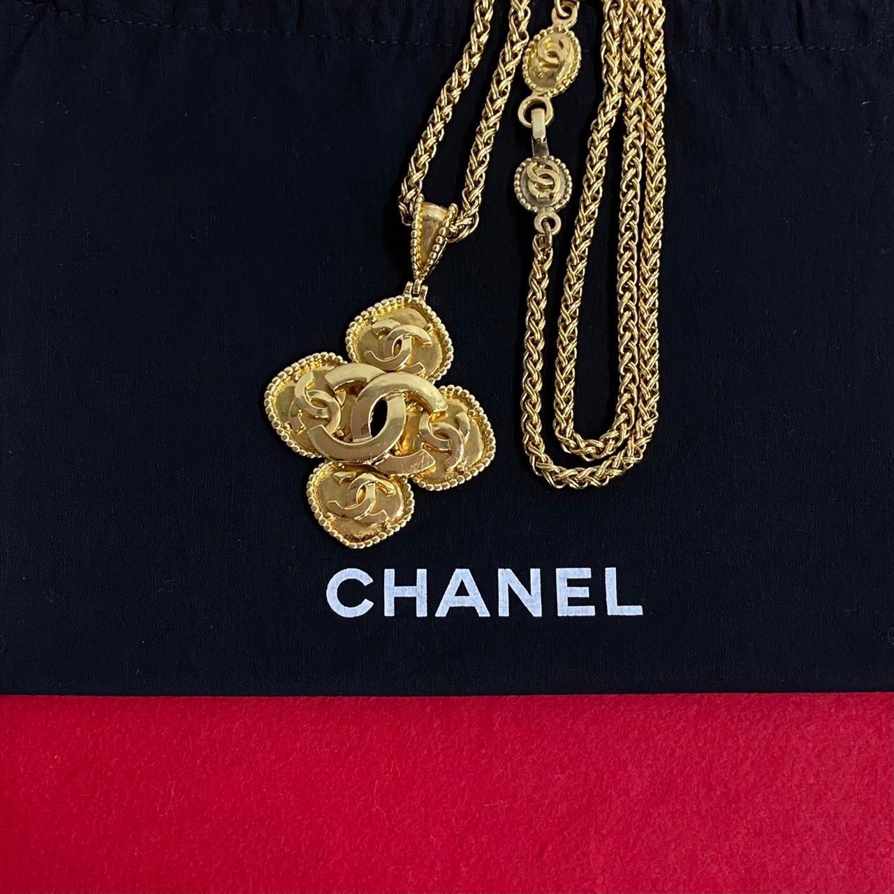 極 美品 コメ有 CHANEL シャネル ヴィンテージ 96A 刻印 チェーン 