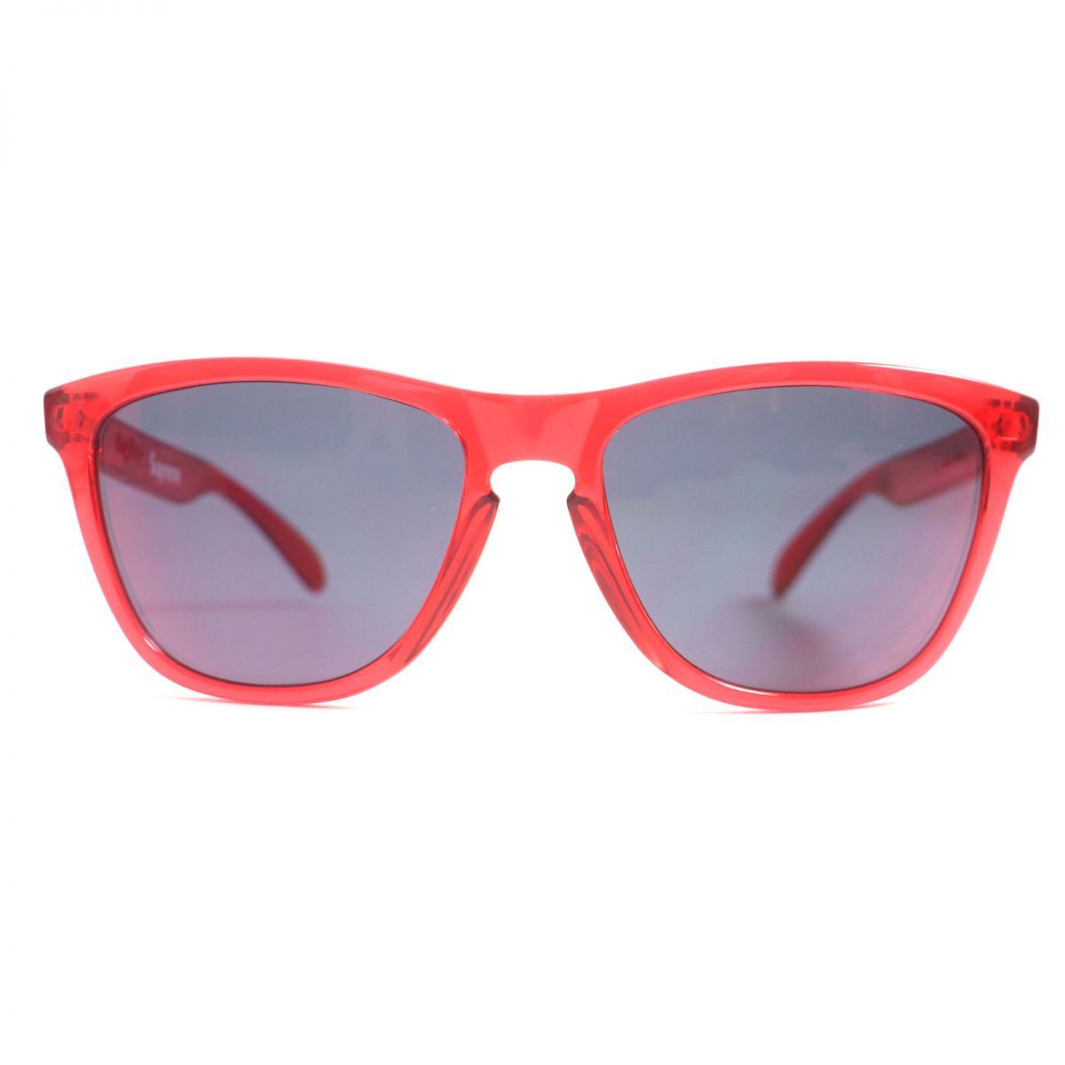 美品▽Supreme x Oakley シュプリーム×オークリー Frogskins ロゴ入り 