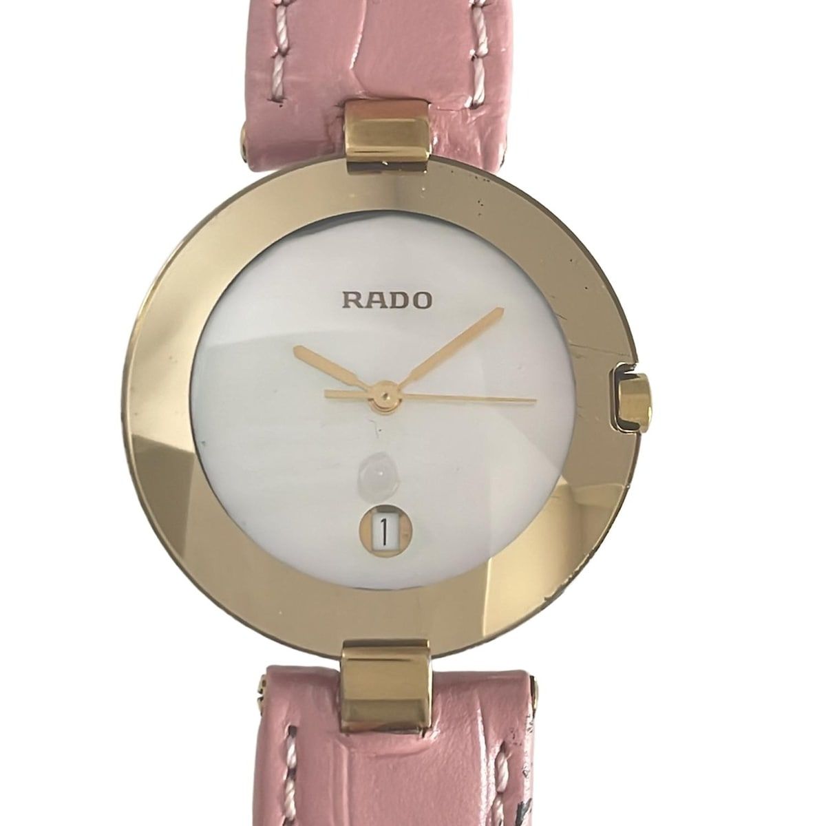 RADO ラドー 腕時計 - 129.4077.4 レディース ホワイトシェル