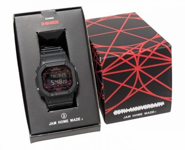 新品　ジャムホームメイド　G-SHOCK 25周年 DW5600-VT G-SHOCK】JAM HOME MADEの25周年を記念するコラボモデルが登場