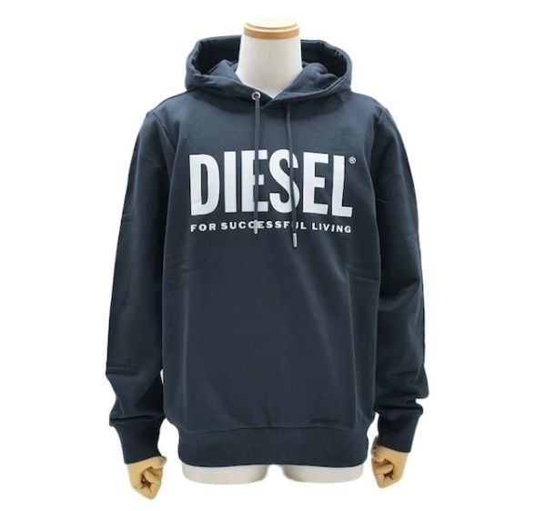 ディーゼル DIESEL パーカー 00SAQJ 0BAWT S－GIR－HOOD ネイビー M  