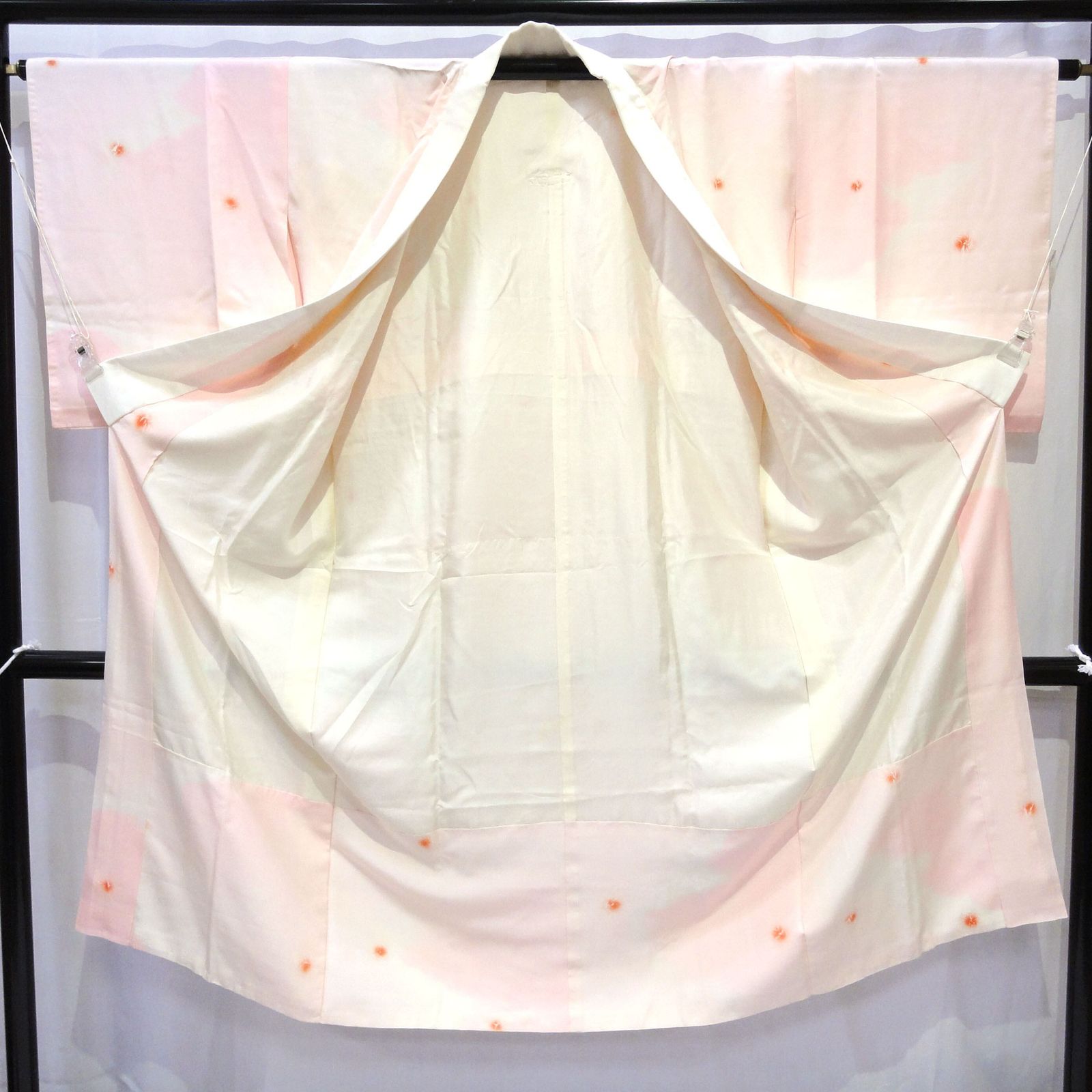 正絹 襦袢 着物 青海波 No.200701-0324 梱包サイズ60