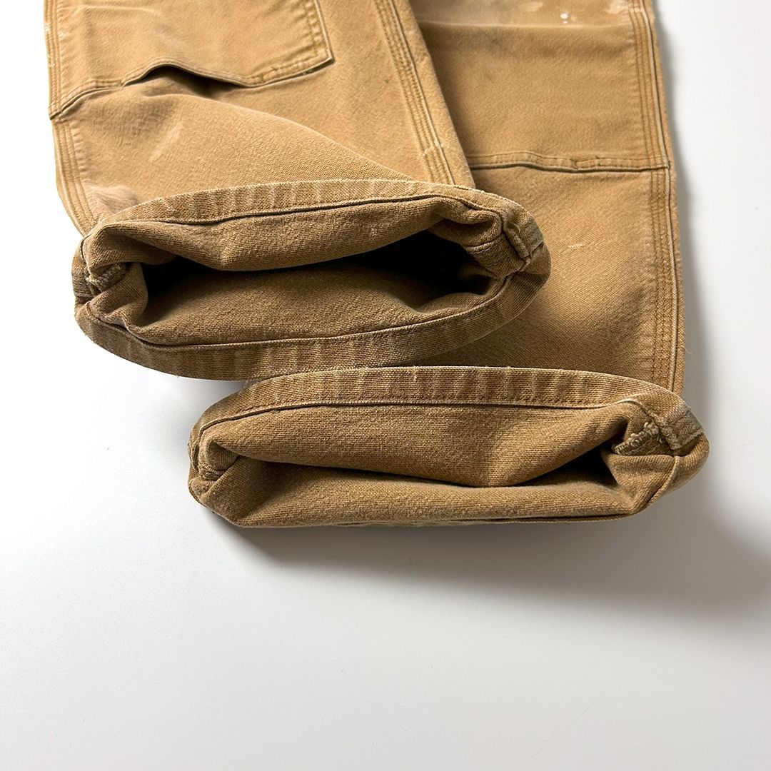 60s 70s carhartt ダブルニーペインターパンツ W35 L32 70s carharttカーハート ダック地 ダブルニー ペインターパンツ