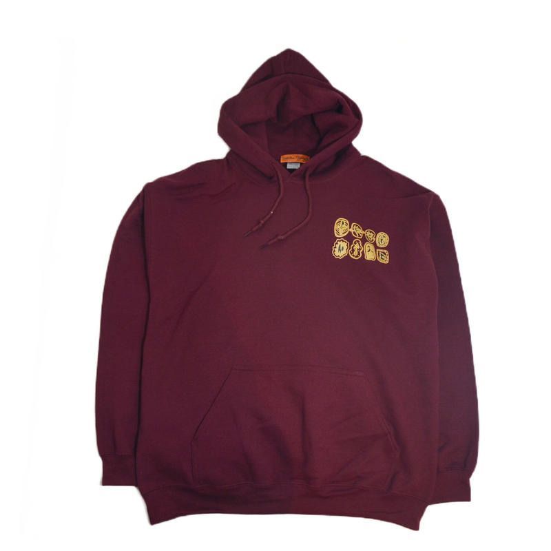 新品】O.G.T SWEAT HOODY(Free Mind)BURGUNDY オールドグッドシングス