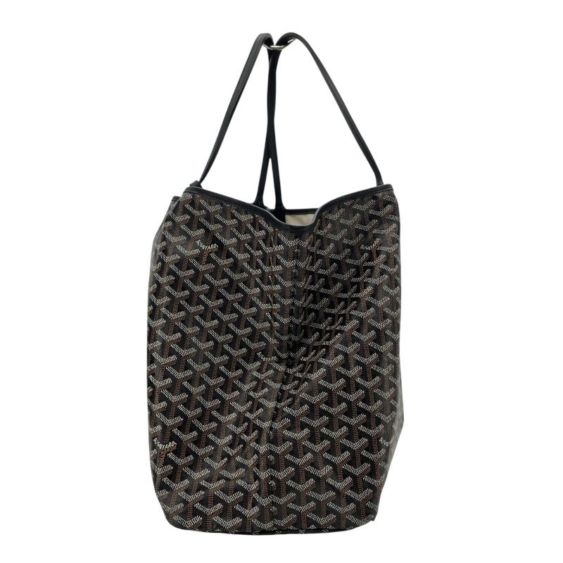 ゴヤール GOYARD サンルイGM ブラック ゴヤールコーティングキャンバス 