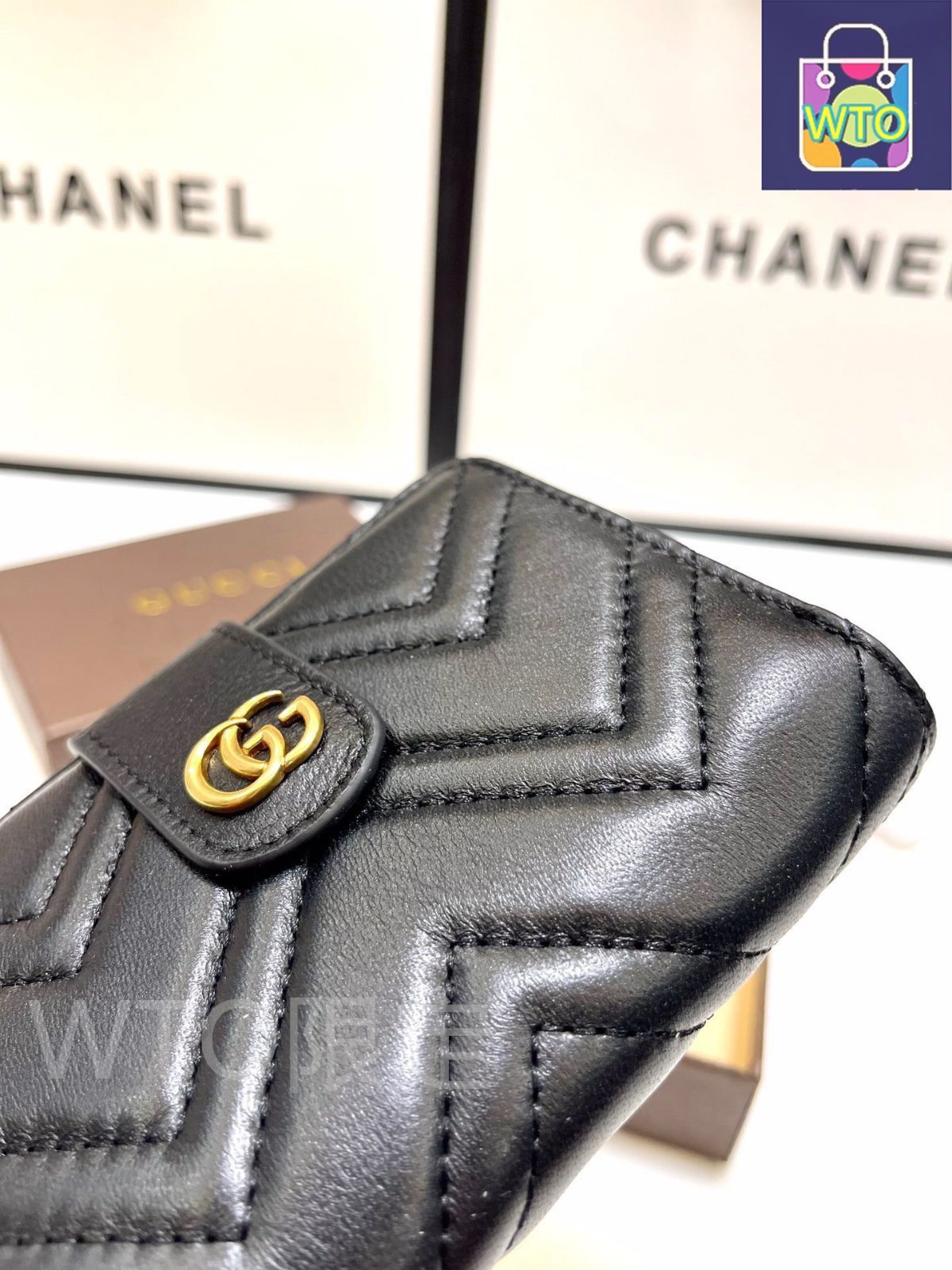 【GUCCI】グッチ★wallet★ショートウォレット★未使用 今日特価】Gucci グッチ 新しい三つ折りショートウォレット 輸入