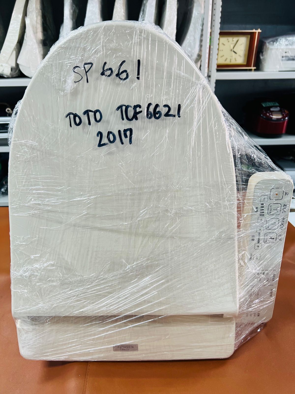 SP661 TOTO 温水洗浄便座 クリアランス TCF6621／2017年製 TOTO SB