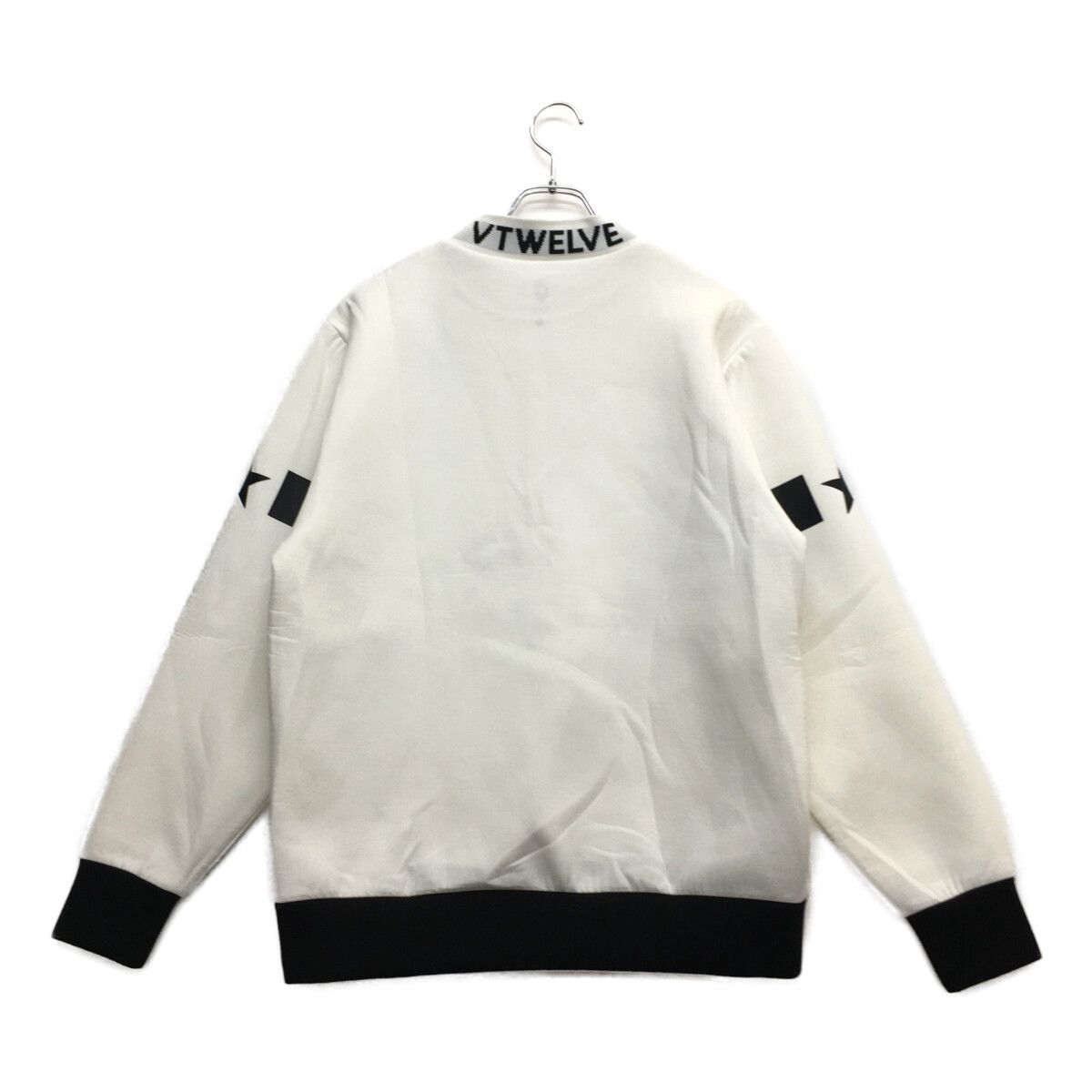 小売業者 メンズ ヴィ・トゥエルヴ V12 スウェット L ホワイト モック