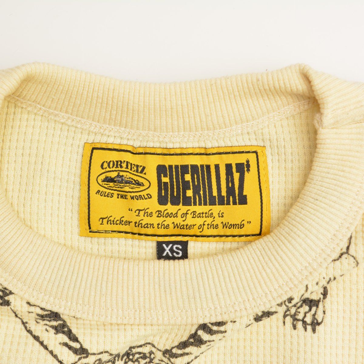 CORTEIZ】Tiger Waffle Longsleeve タイガー サーマル長袖Tシャツ