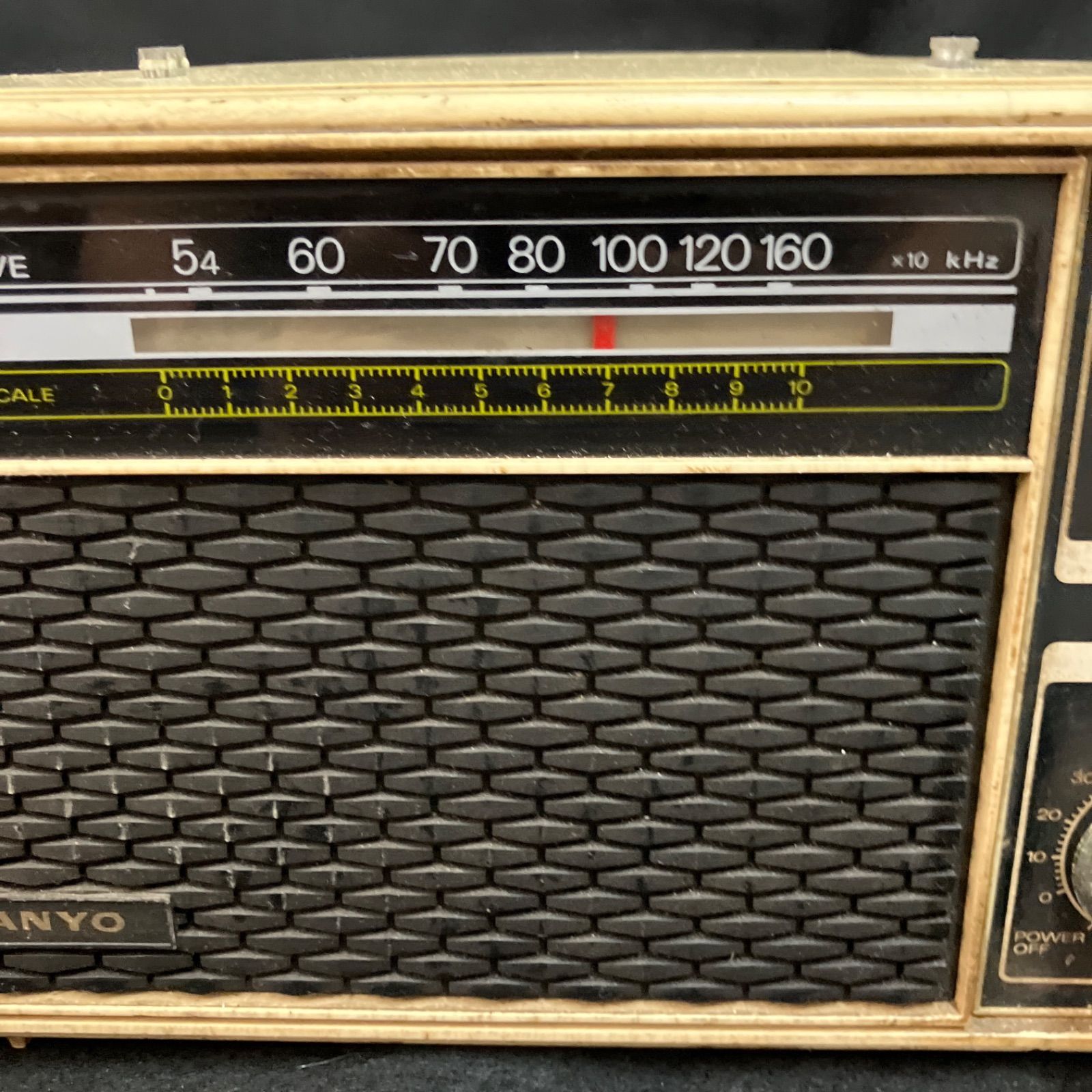 昭和レトロ ラジオ サンヨー SANYO ジャンク品 アンティーク ラジカセ