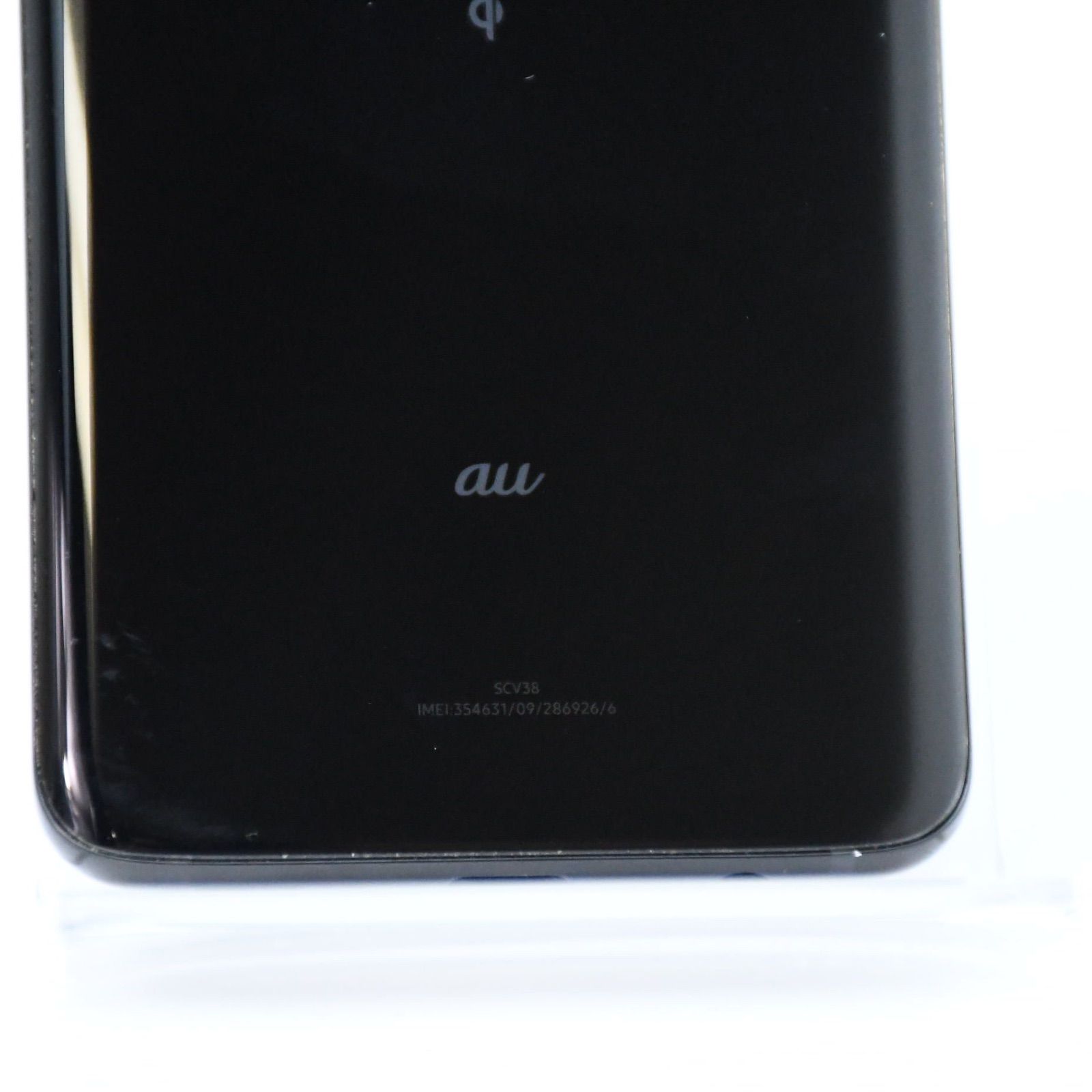 訳あり＊液晶美品】au SIMフリー Galaxy S9 SCV38 ブラック - メルカリ 