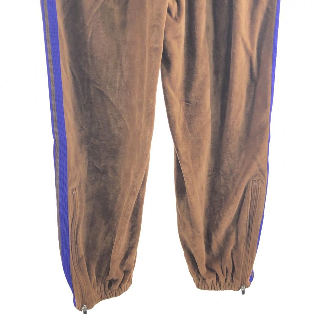 needles トラックパンツ ナロー ブラウン XS Needles - needles wild life tailor ナロートラックパンツ 茶色