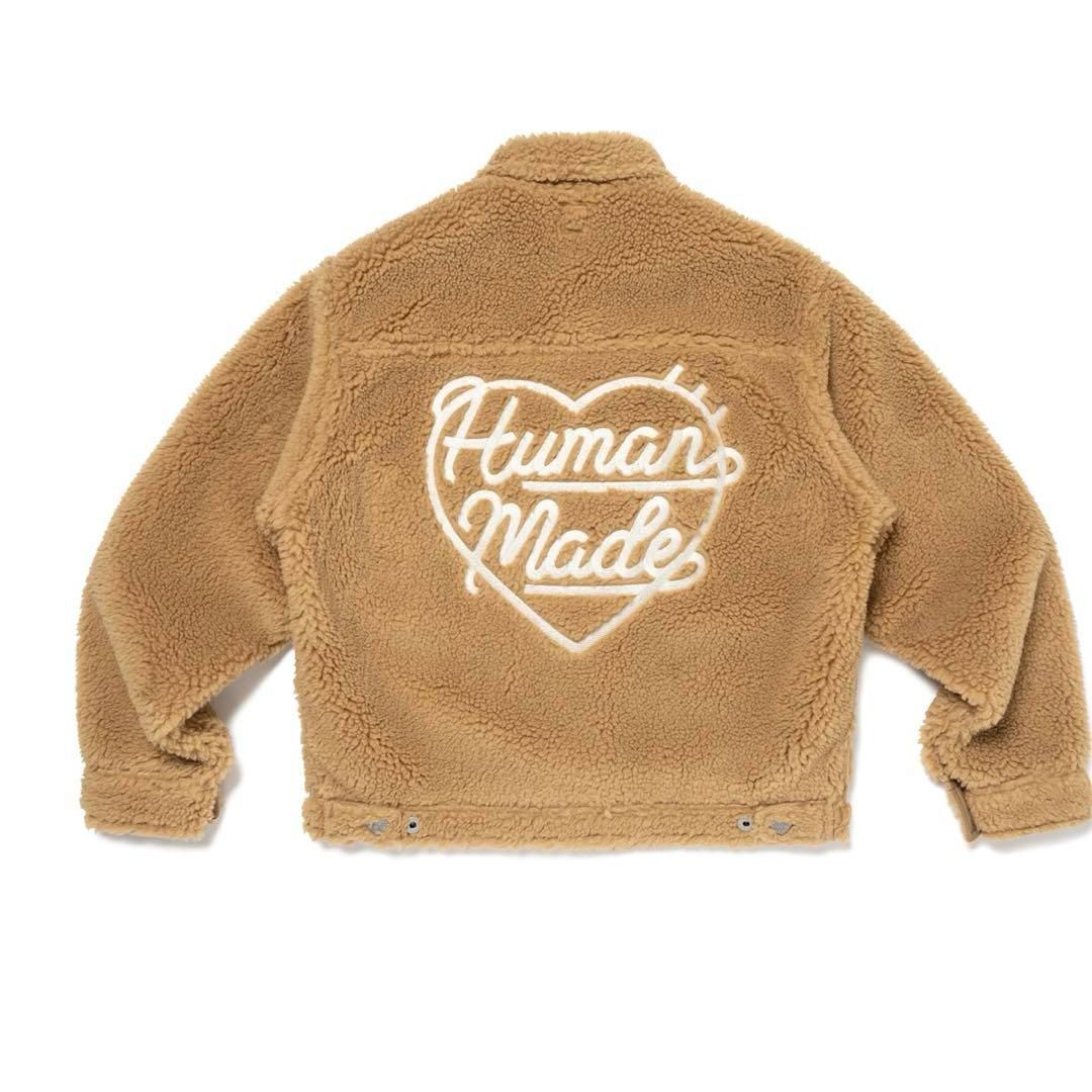 HUMAN MADE WOOL BLENDED BOA FLEECE WORK ジャケット HM26JK034