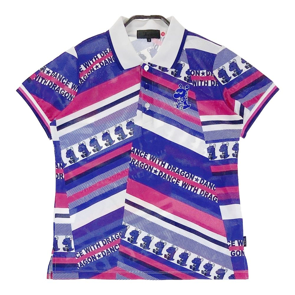 DWD ダンスウィズドラゴン ゴルフ 半袖ポロシャツ サイズ3 サイズ：3