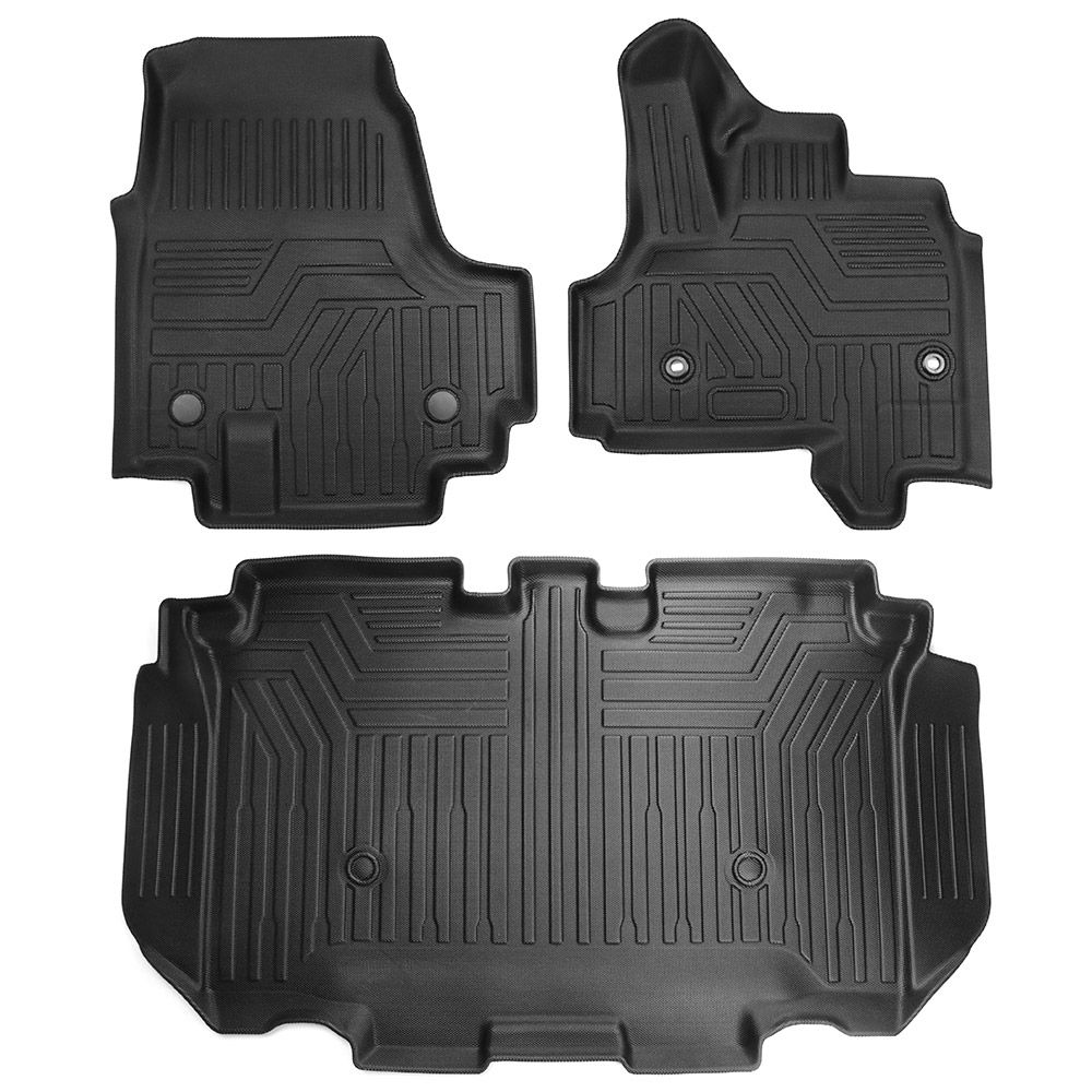 設計 設計 ホンダ N-BOX JF5 JF6 3Dフロアマット 立体カーマット 防水 滑り防止 耐汚れ TPE素材 3Pセット トクトヨ Tokutoyo