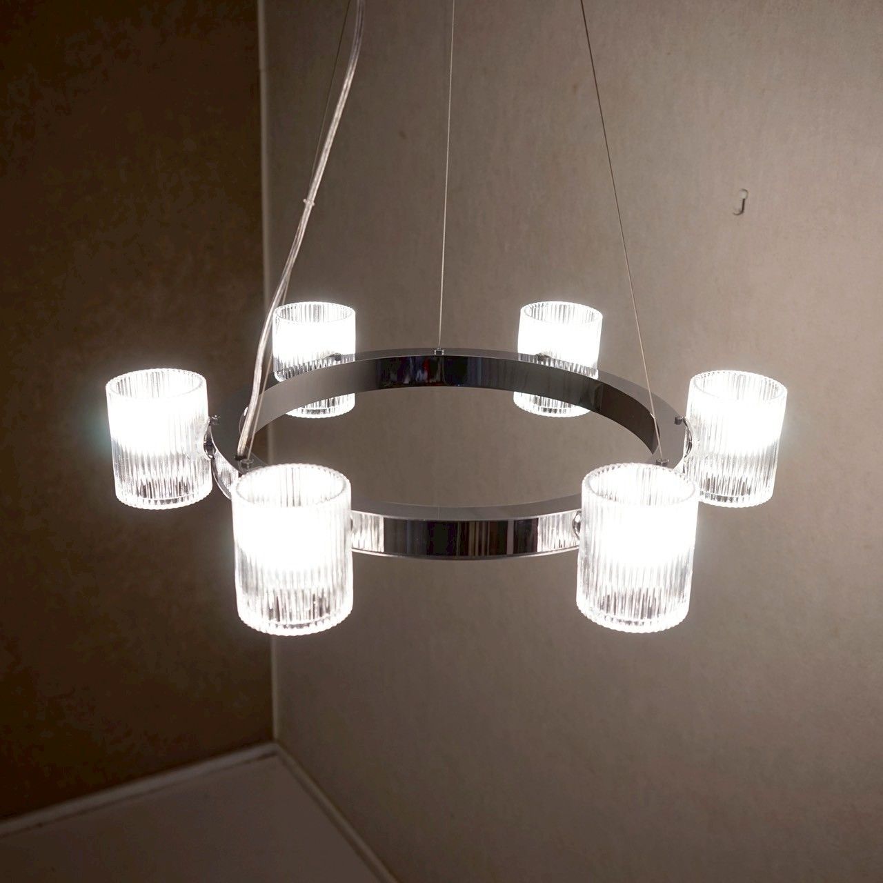 Bello select YAMAGIWA ヤマギワ FLARE フレア シャンデリア 6灯