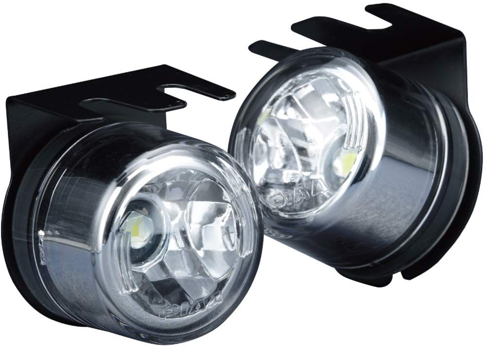 【即納】PIAA(ピア) バイク用アシストランプ LED 6000K 12V2W ドレスアップLEDイルミネーション IPX6 車検対応 ランプ2個入 MLL6