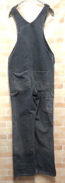 中古】 Carhartt カーハート BIB OVERALL グレー 30×32 111428661