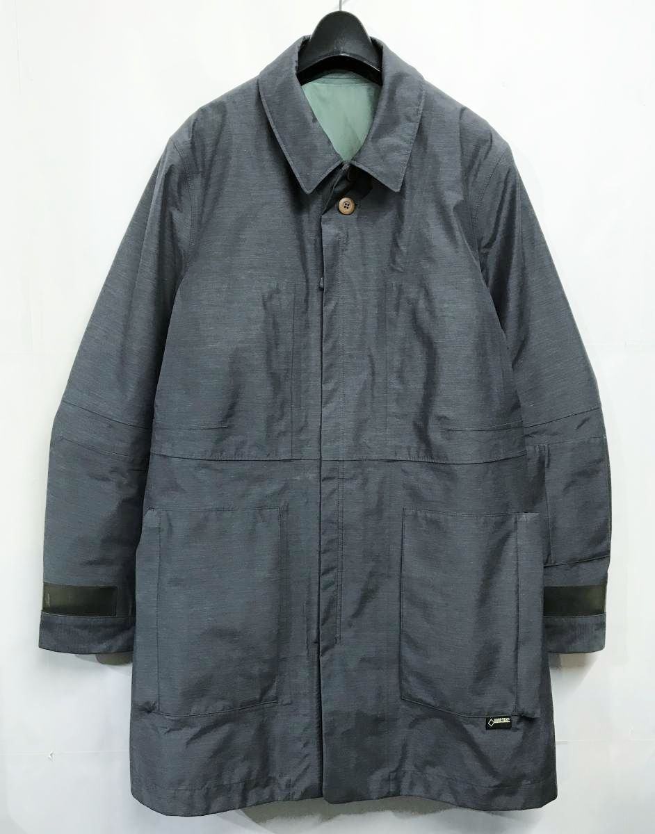 アンダーカバー　ウールコート アンダーカバー UNDERCOVER Wool Overcoat パッチ付きウール