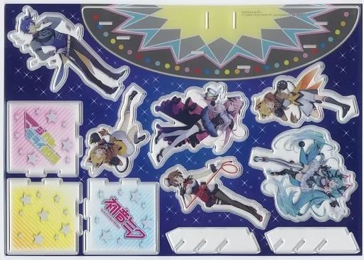 アクリルスタンド・アクリルパネル 集合 アクリルジオラマ 「初音ミク