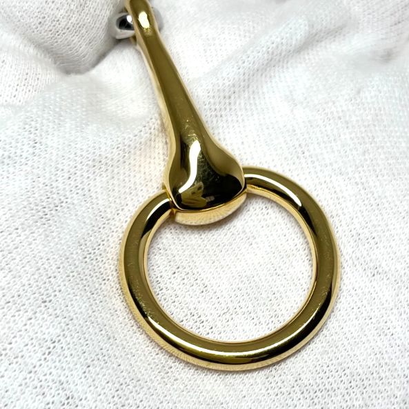 エルメス　モールドゥ　スカーフリング　ゴールド　ホースビット 楽天市場】エルメス ホースビットスカーフリング/ゴールド