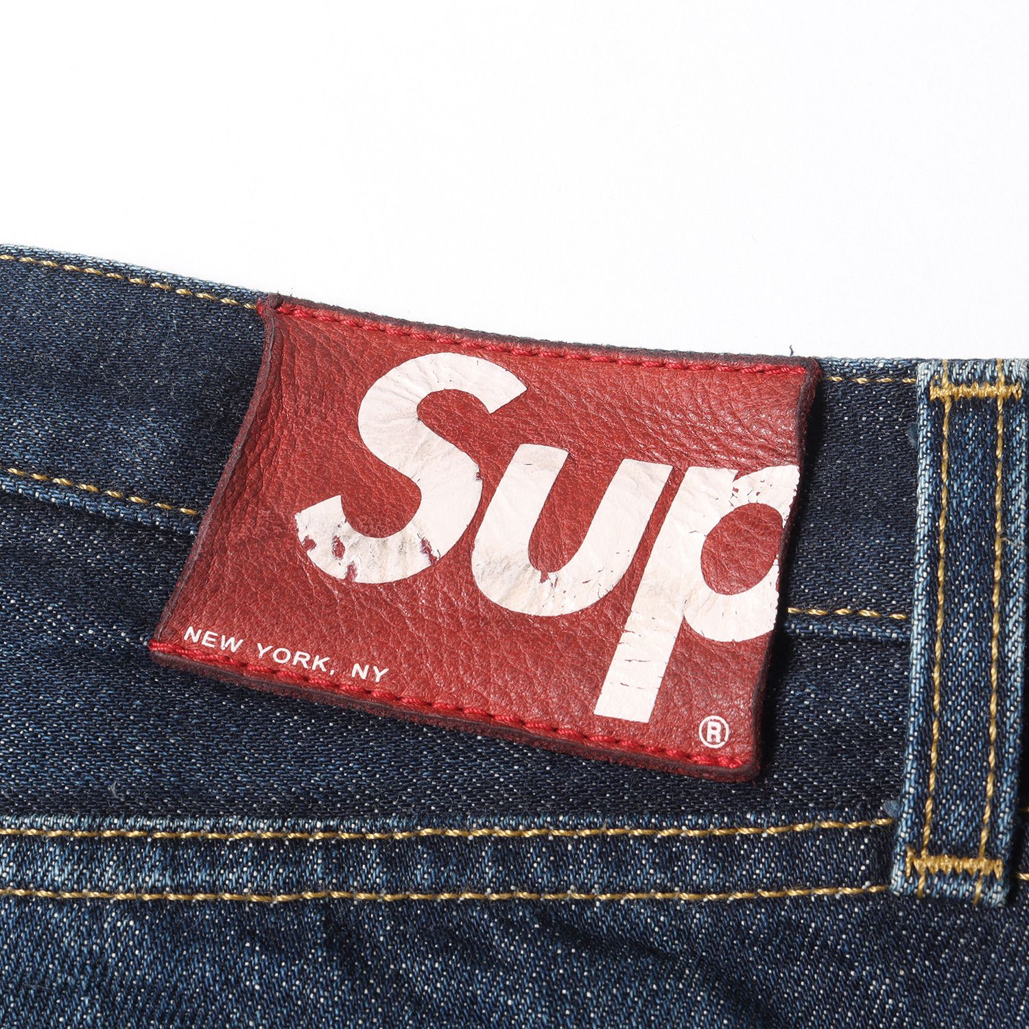 Supreme ストレートデニム サイズ30 Supreme シュプリーム ブラック ストレートパンツ デニム 30