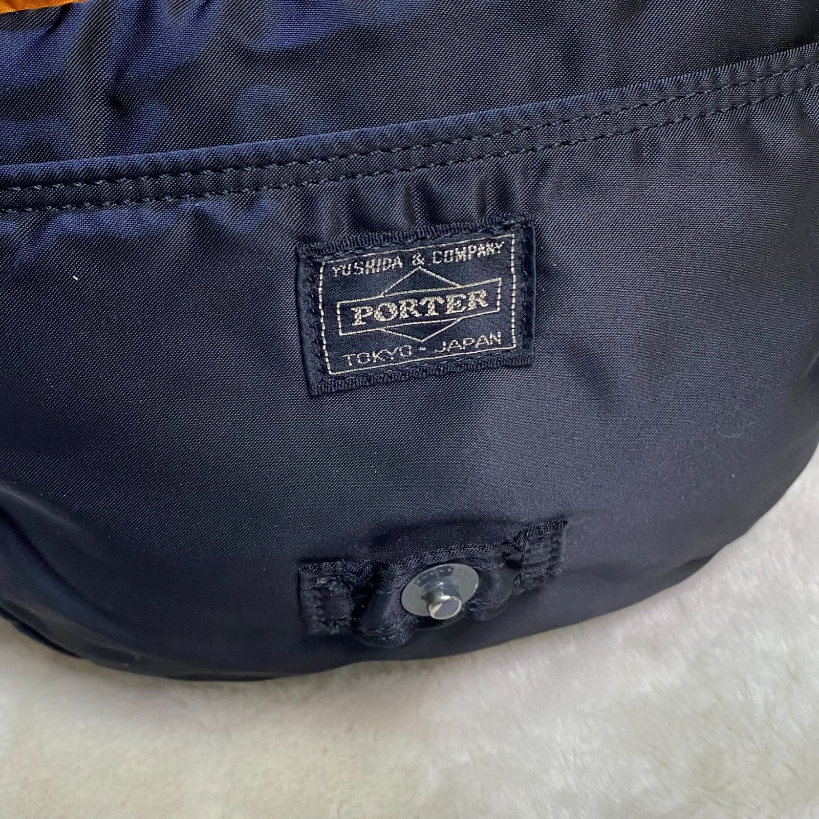 希少 廃盤 ポーター PORTER ハーフムーンタンカー ミニフラップ