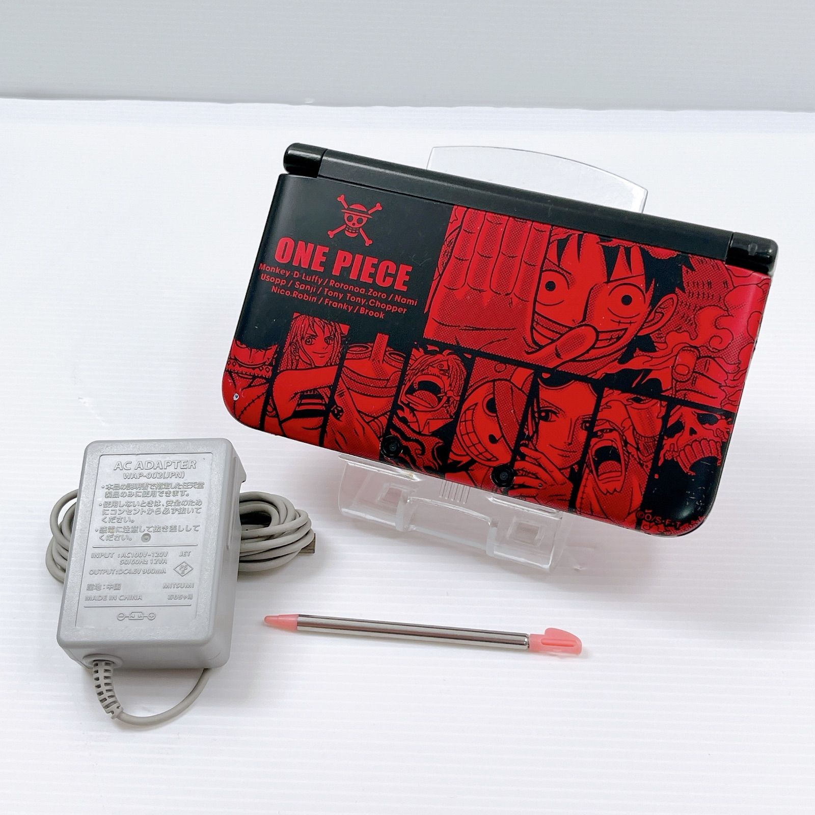 ニンテンドー3DS LL ワンピース ルフィレッド本体のみ Nintendo 3DS LL