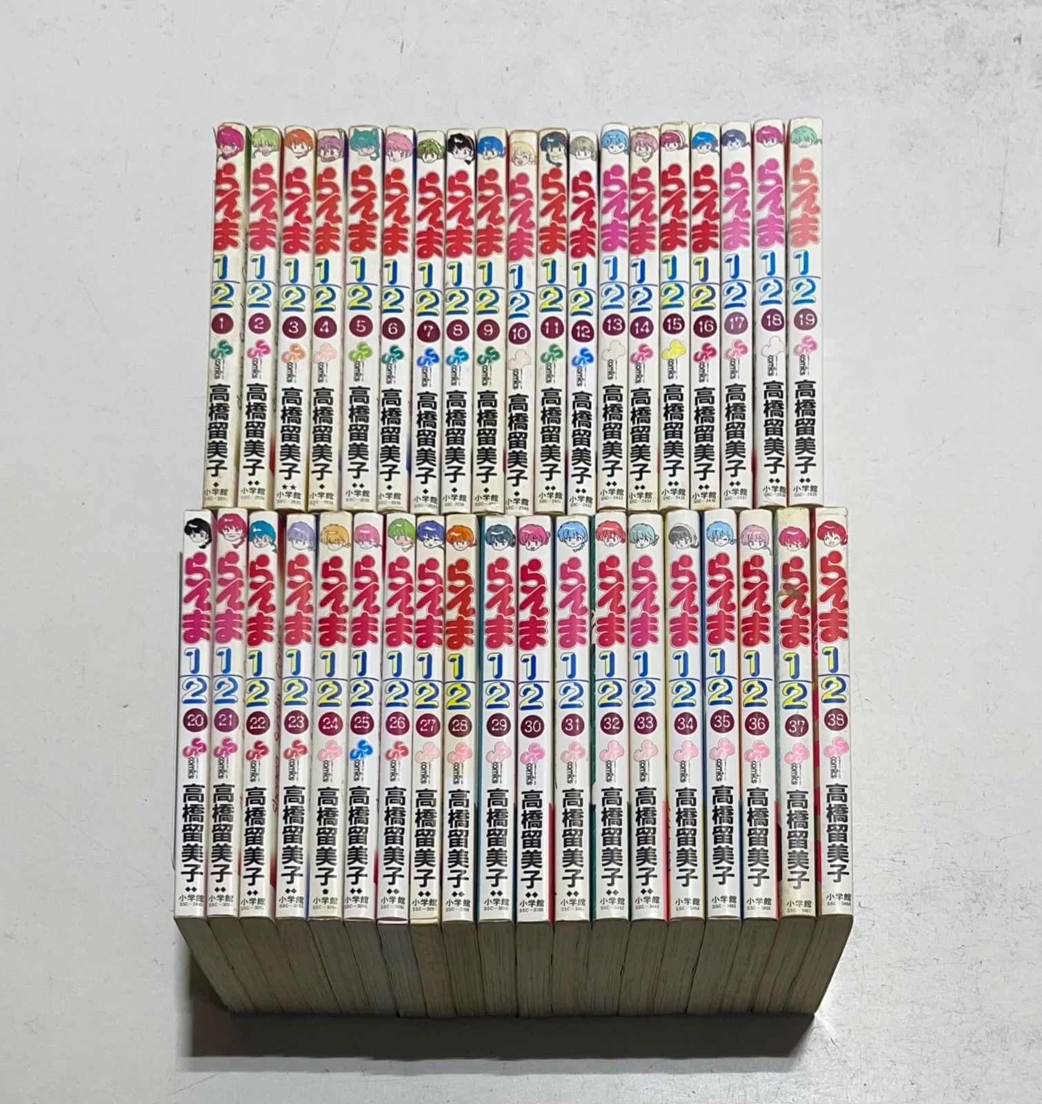 らんま1/2 全38巻セット 高橋留美子 全巻初版)らんま1/2 全38