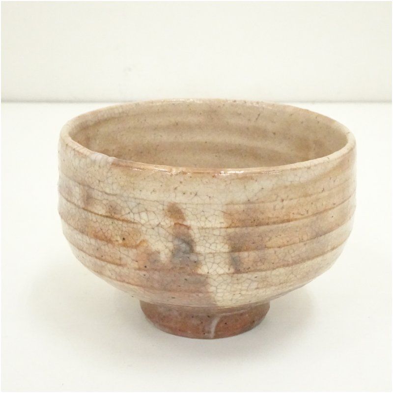 web限定アイテム 萩焼 抹茶 茶道 茶碗（共箱） 大和松緑（春信）造 十一代 工芸品