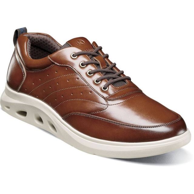 【送料無料】 ノンブッシュ メンズ スニーカー シューズ Nunn Bush Ponte Men's Moc Toe Shoes Cognac Multi