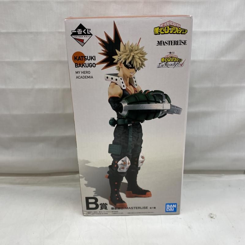中古】開封・箱イタミ)B賞 爆豪勝己 フィギュア MASTERLISE ｢一