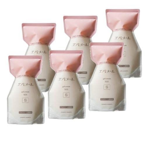 【新品】　6個セット エバメール ゲルクリーム 500g S 詰替用 エバメール 正規品 ゲルクリーム 詰替500(S) レフィル オールインワン