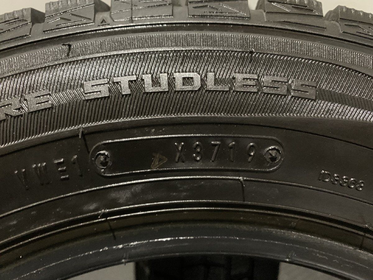 DUNLOP WINTER MAXX WM01 145/80R13 13インチ スタッドレス 2本 19年製 タント ワゴンR キャロル モコ N-BOX等　(MTF718)