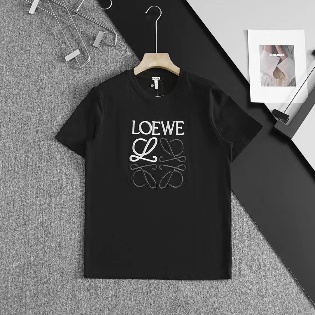 人気 LOEWE ロエベ Tシャツ 半袖 ゆったり カジュアル トップス 