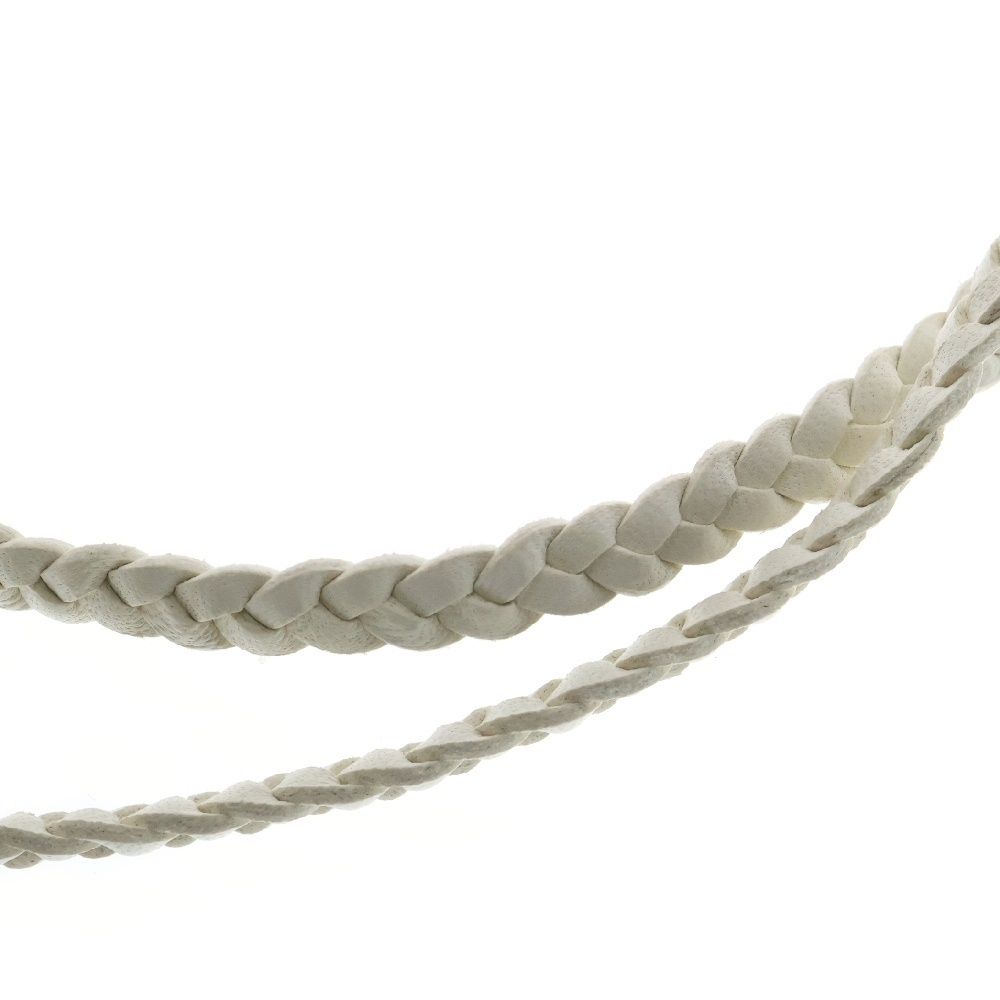 CHROME HEARTS (クロムハーツ) SPIKE LEATHER BRAID スパイク
