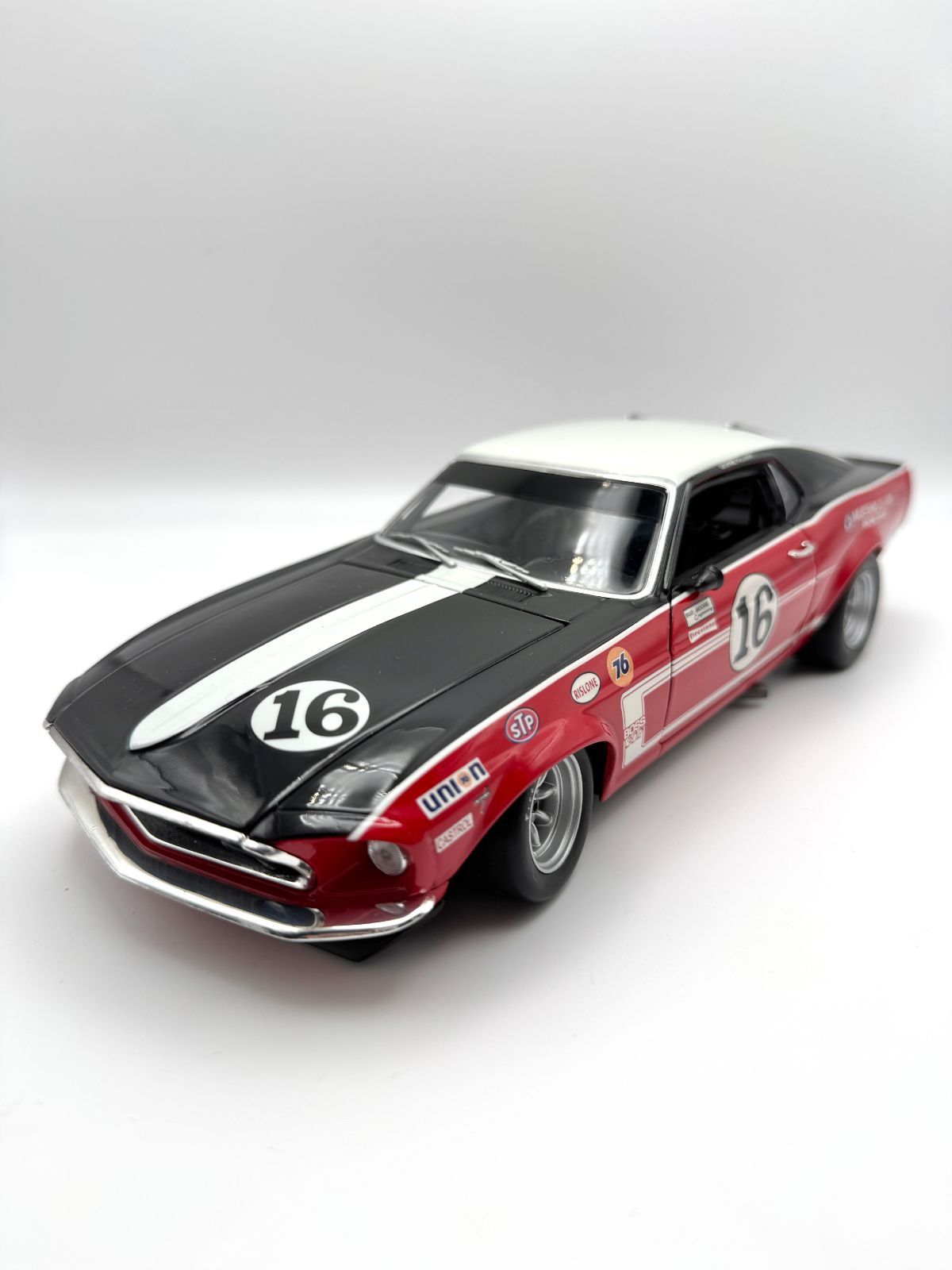 1/18 Welly 1969 GEORG FOLLMER #16 TRANS-AM MUSTANG BOSS 302 1/18 Welly 1969 GEORG FOLLMER #16 TRANS-AM MUSTANG BOSS 302