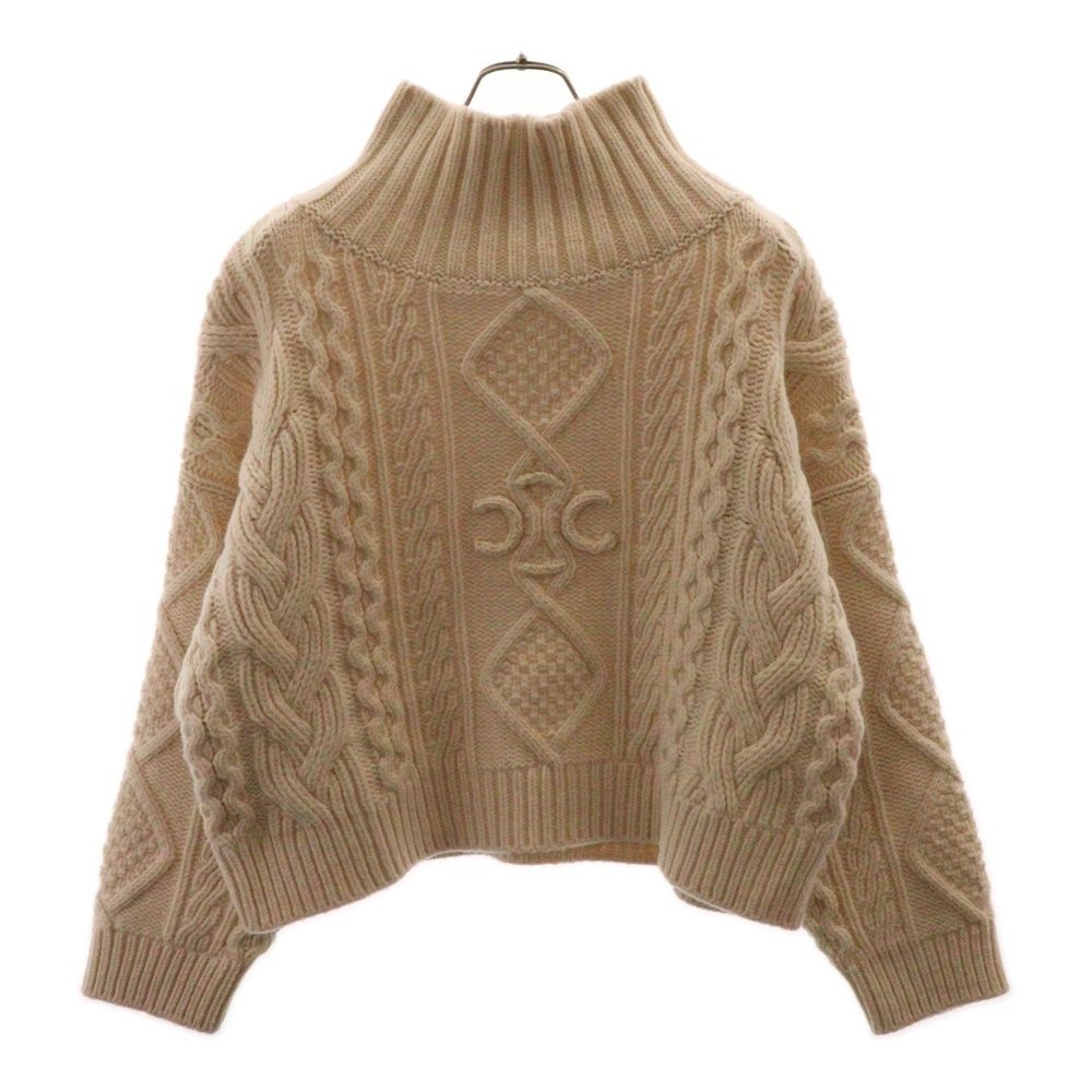 CELINE (セリーヌ) PULL COL MONTANT TRIOMPHE モックネック アラン