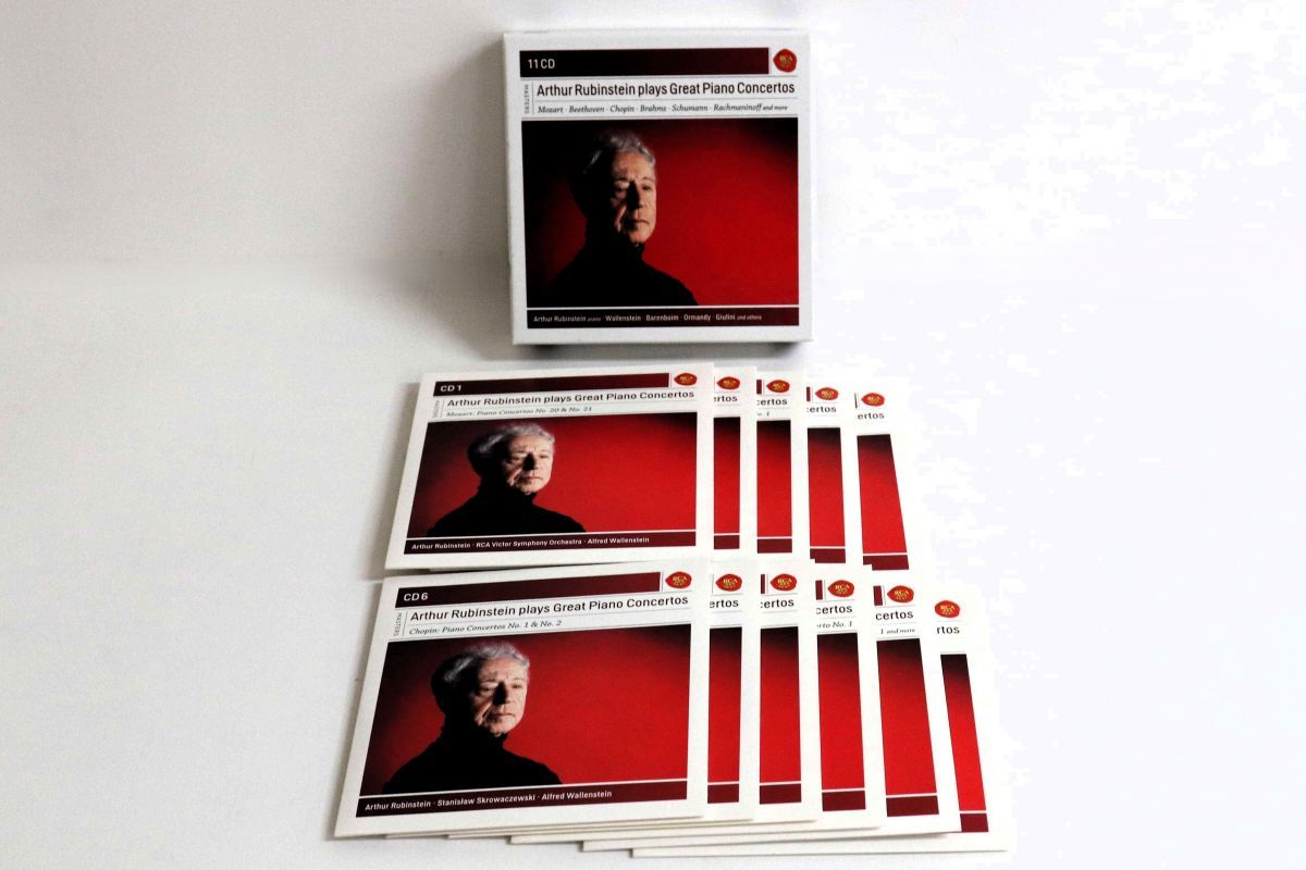 ⭐︎期間限定特価⭐︎Arthur Rubinstein box Rubinstein plays Chopin 【Limited Edition】(10CDBox-Set)[EU