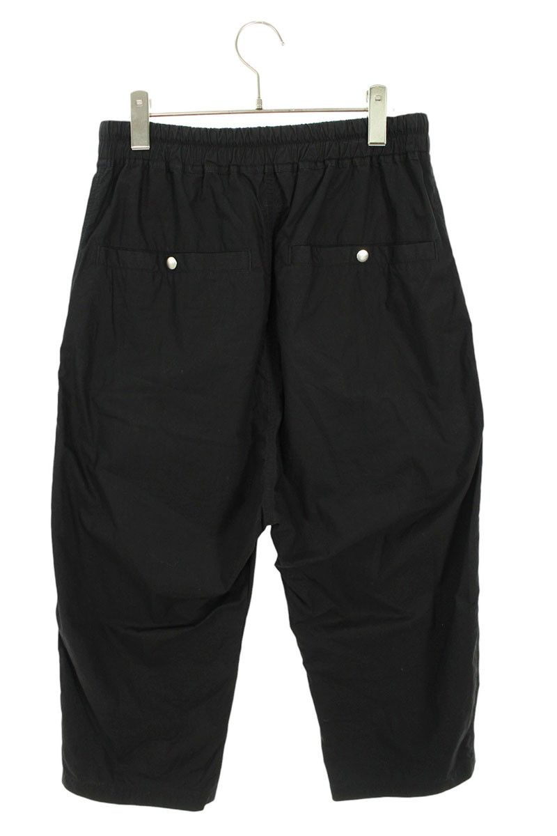 Rick Owens ブラック クロップドサルエルパンツ 46 Rick Owens ブラック クロップドサルエルパンツ 46 Rick Owens