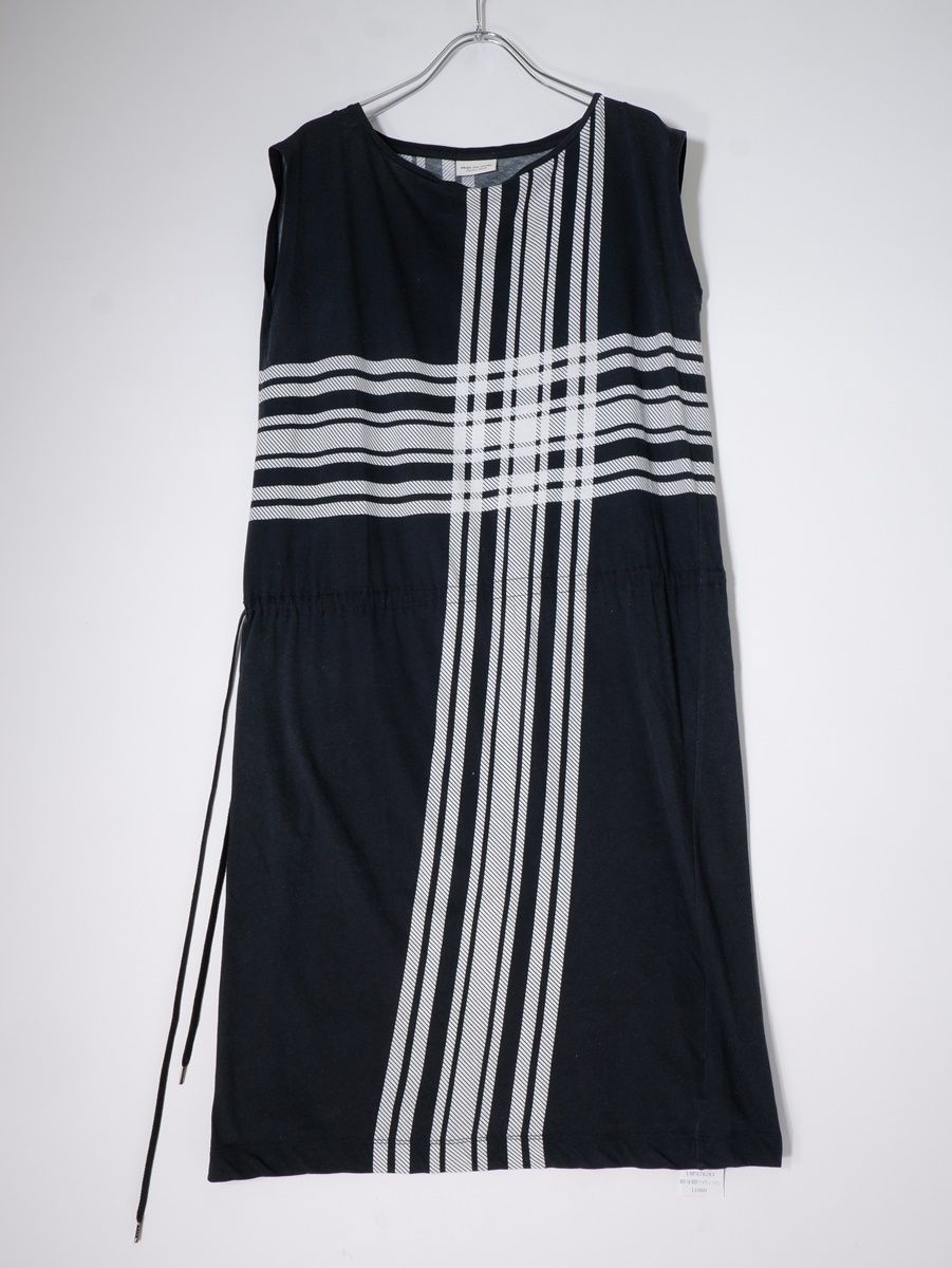 【ドリス　ヴァン　ノッテン】ドレス DRIES VAN NOTENドリスヴァンノッテン ウエストコード ビッグチェック