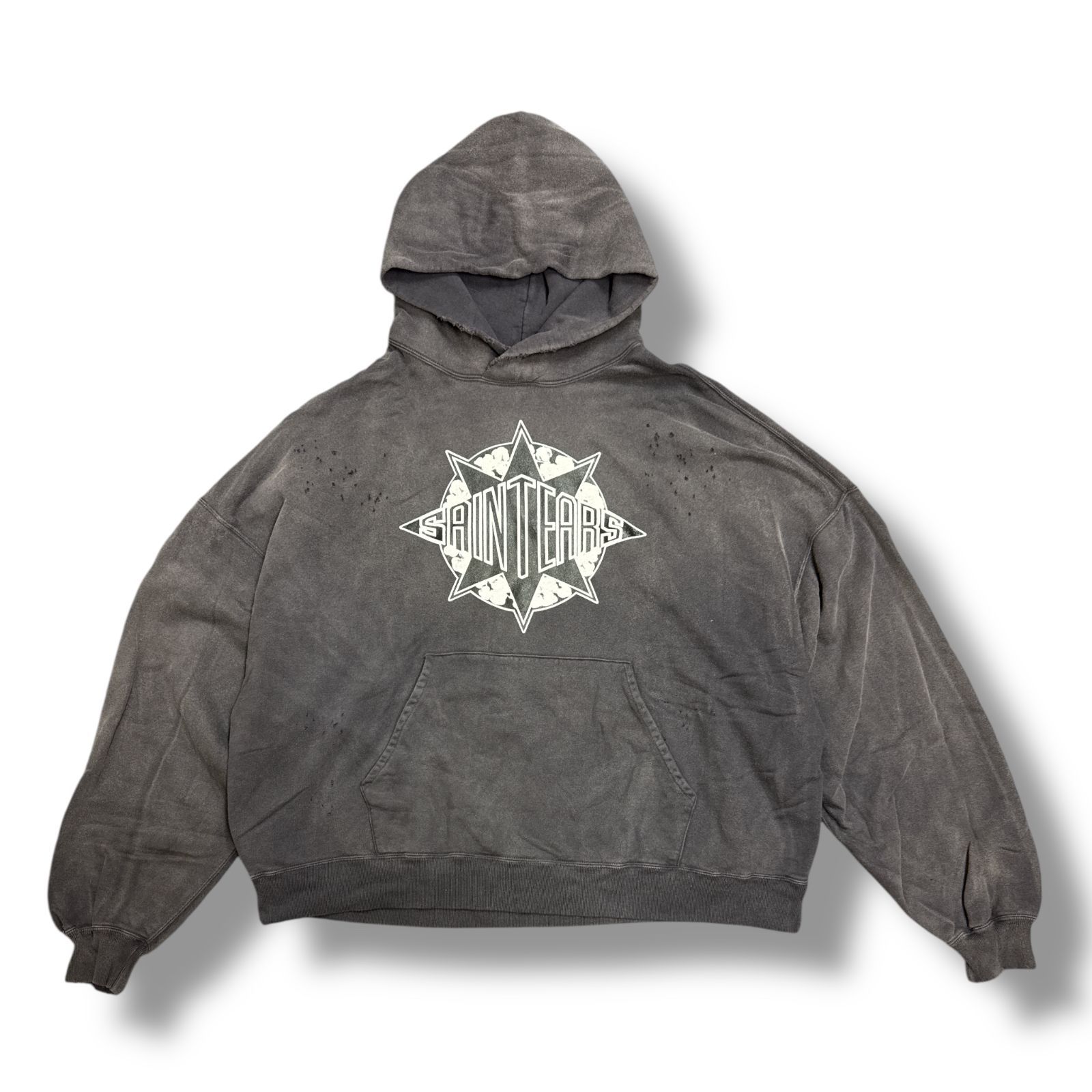 SAINT MICHAEL × DENIM TEARS 24AW HOODIE ST TEARS コラボ スウェット