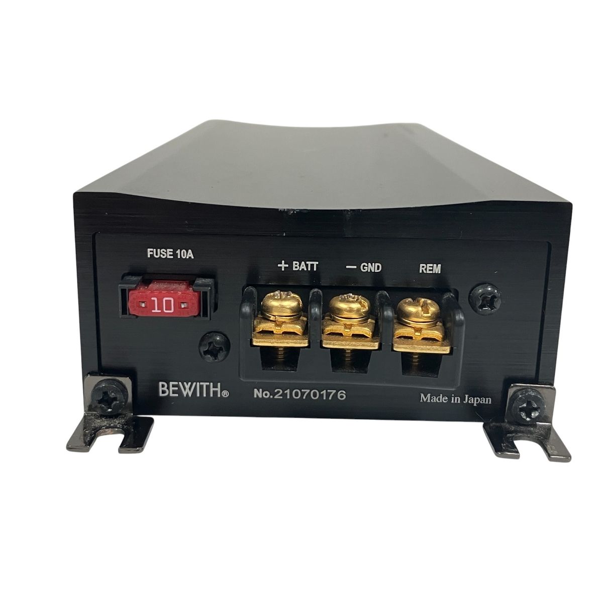 BEWITH R-107S パワーアンプ ビーウィズ モノラル リファレンス