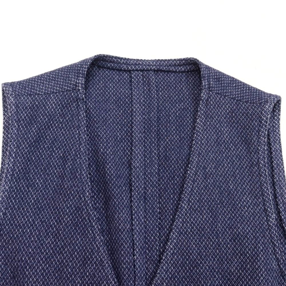 中古】ラルディーニ LARDINI ウールポリエステル ジレベスト パープル 