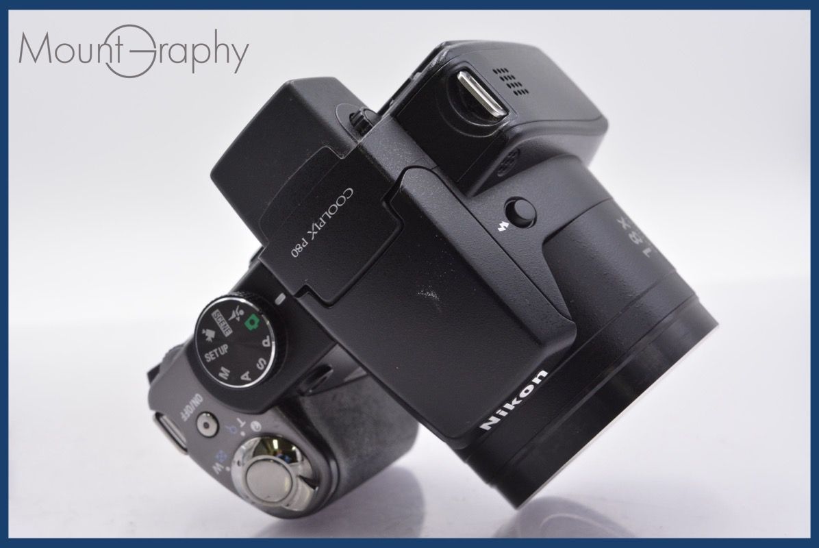 ☆極上美品☆ ニコン Nikon COOLPIX P80 18x バッテリー、充電器付属  
