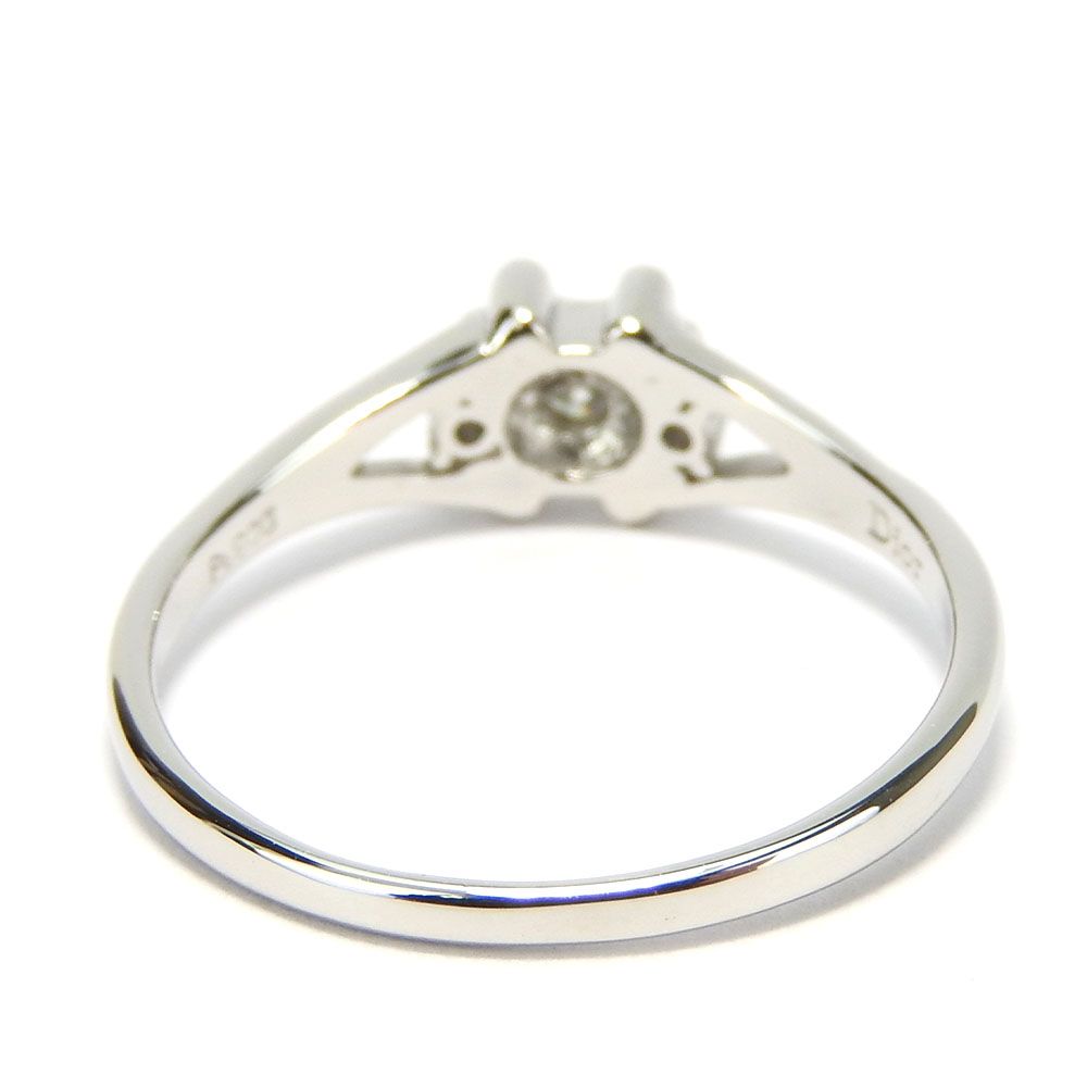 中古】 クリスチャンディオール リング・指輪 Pt900 ダイヤモンド 約